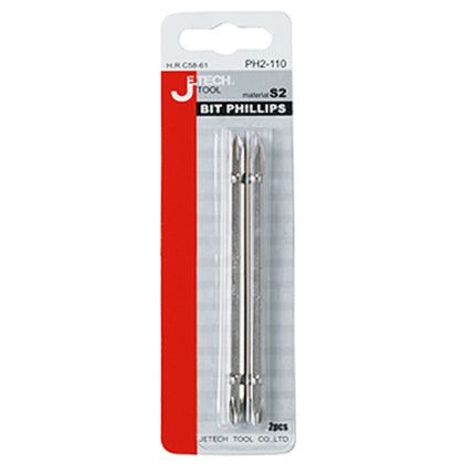 JETECH Screwdriver Bit, 2 Pcs per Pack PH2-110 6.35×110mm (x2 pack)