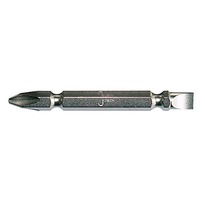 JETECH Screwdriver Bit, 10 Pcs per Pack PH2-065SL 6.35mm*65mm (+)(-)compatible (x10 pack)