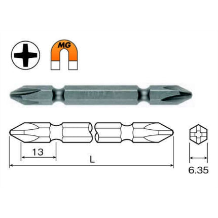VESSEL Magnetic Bit M-A14-2065