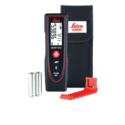 LEICA Laser Distance Meter DISTO-D110 measuring range5cm-60m, accuracy1.5mm, Bluetooth
