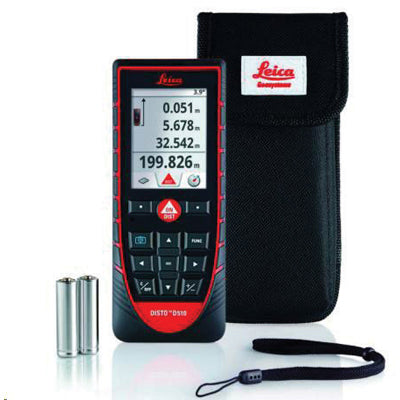 LEICA Laser Distance Meter DISTO-D510 5cm-200m,accuracy1mm,360°inclinometer,outdoor measurement,Bluetooth
