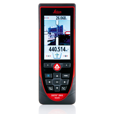 LEICA Distance Meter, Touchscreen, Package DISTO-D810 TOUCH PKG