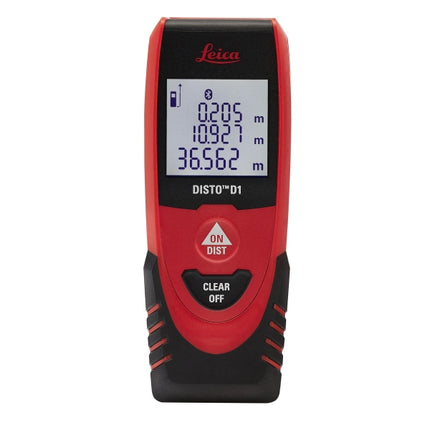 LEICA Laser Distance Meter DISTO-D1 40M, Bluetooth
