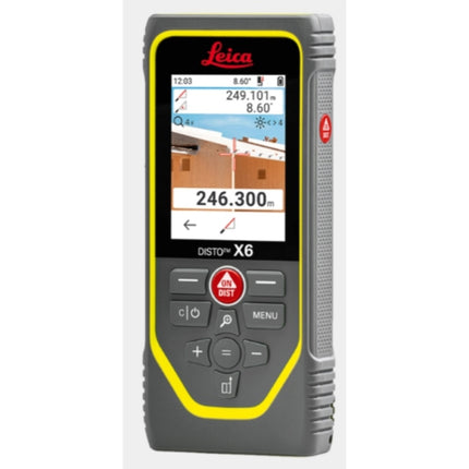 LEICA Laser Distance Meter DISTO-X6 250M, built-in camera, Bluetooth, inclinometer, P2P