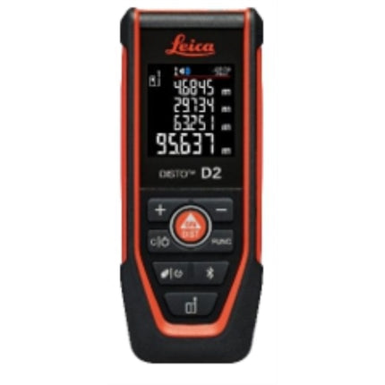 LEICA Laser Distance Meter DISTO-D2 150m, Bluetooth, NFC, IP54
