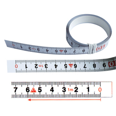 KDS Adhesive Measuring Tape, Reverse Reading STB13-05BPS 5.0m*13mm