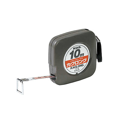 KDS Steel Tape Measure, Capsule Type KL10-10BP 0.18T/10m*10mm