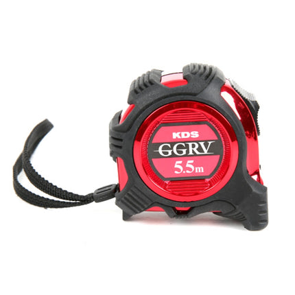 KDS Tape Measure, Double-Sided, Stop Type, Matte Red GGRV25-55