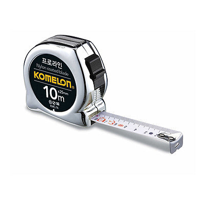 KOMELON Tape Measure, Pro Line, Chrome KMC74C-10