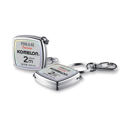 KOMELON Keychain Tape Measure, Key Master Chrome KMC14C-2