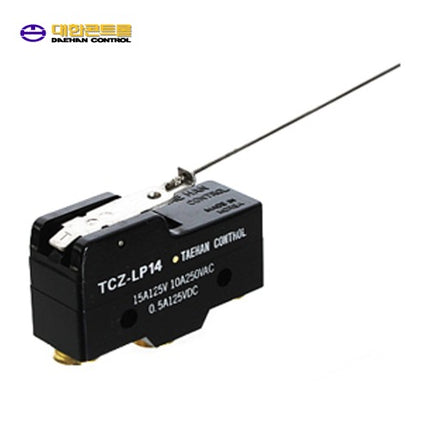 DAEHAN CONTROL Micro Switch, Z-Type, Wire Lever TCZ-LP14