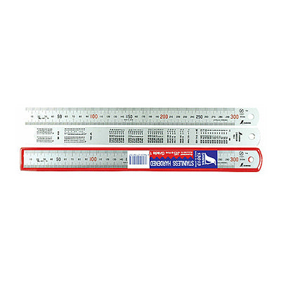 SHINWA Stainless Steel Rule, Matte, JIS1 (H-101F) S-1000S