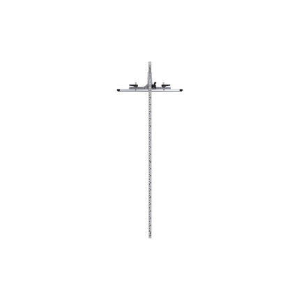 SHINWA T-Slide II Slim Shift (Circular Saw Guide) S-73544 60cm(cm scale), 760*275*20mm