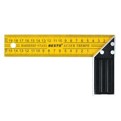 BESTO Angle Square, Yellow B-CA450 450mm