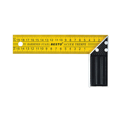 BESTO Angle Square, Yellow B-CA250 250mm