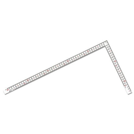 SHINWA Square, White, Metalworking, Stainless Steel, JIS S-11161