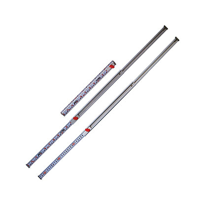 SHINWA Extendable Ruler, Aluminum, 3x S-65106
