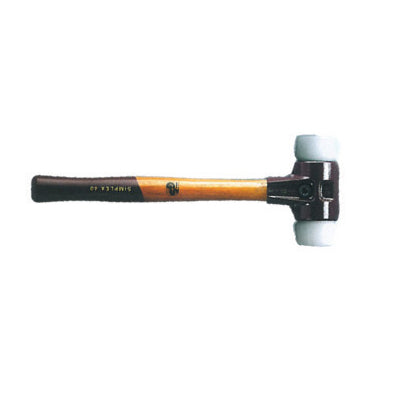 HALDER Dead Blow Hammer 3508 Head, Wooden Handle 3366.020 head dia.20mm, head width105mm, overall length300mm