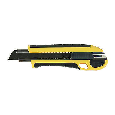 KDS Utility Knife, Auto-Lock, Rubber Grip L-22