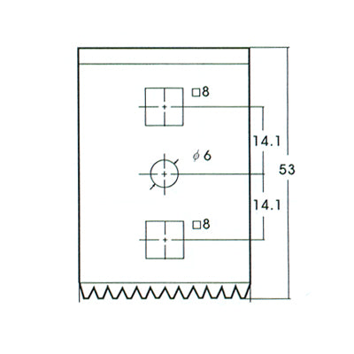 NT CUTTER Scraper Replacement Blade BSC-31P