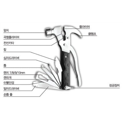 BESTO Multi-Tool, 17 Functions B-MT17