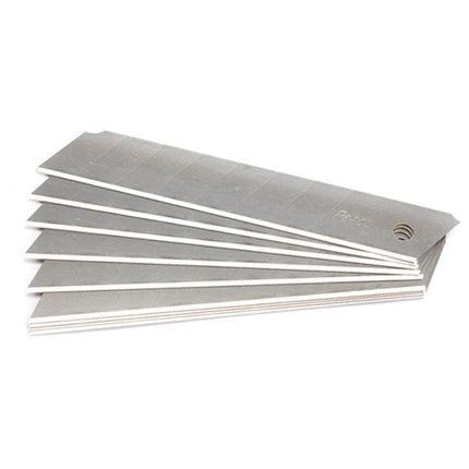 PEACE Utility Knife Blades, Industrial, Large 7segments, 18mm(0.5T), 10Pcs(1box) (x10 pack)
