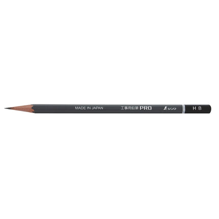 SHINWA Construction Pencil PRO-HB (3 Pcs) S-78519