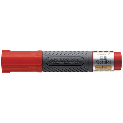 MONAMI Oil-Based Marker, Pro, Red PRO-RED