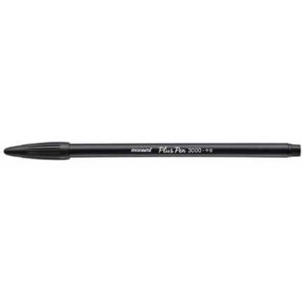 MONAMI Plus Pen, Black 3000-BLACK