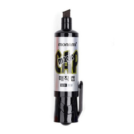 MONAMI Magic Cap Marker, Black (Oil-Based) 389-5214