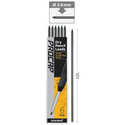 MONAMI Procap Refill Lead, Graphite PROCAP/LEADS-GRAPHITE