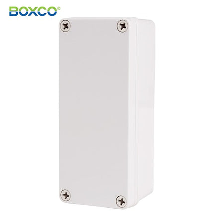 BOXCO Terminal Box, Plastic Enclosure, Bolt Type, ABS, Gray Cover BC-AGS-082007