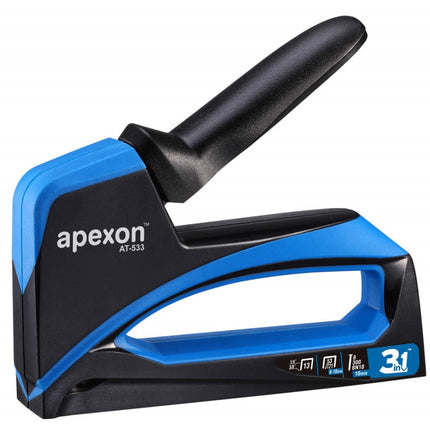 APEXON Pneumatic Stapler, 3-in-1 Multi-Function AT-533 1006~1010,1106~1110