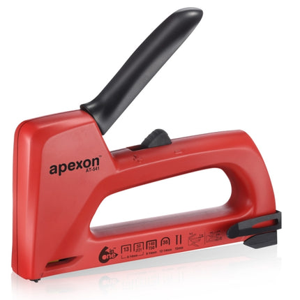 APEXON Pneumatic Stapler, 6-in-1 Multi-Function AT-541 1006~1014, 1106~1114, 1008HD~1014HD, 6210~6214, F15, P15