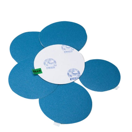 DEERFOS Dust Extraction Sandpaper, Hook-and-Loop, No Hole KA162 V/C 4"-#220 (x100 pack)