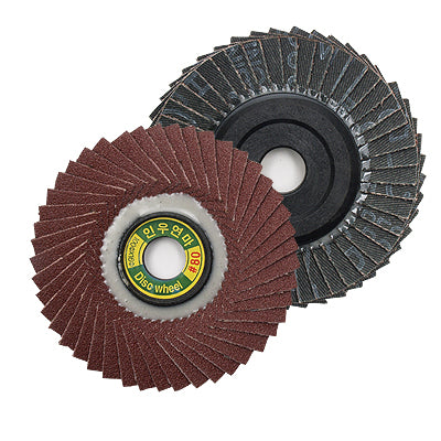 INWOO Sanding Disc Paper, Grade A AFD-04-120A-IW 4"-#120 (x100 pack)