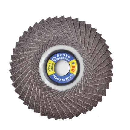 DEERFOS Sanding Disc BE-D40 100mm×#40 (x100 pack)