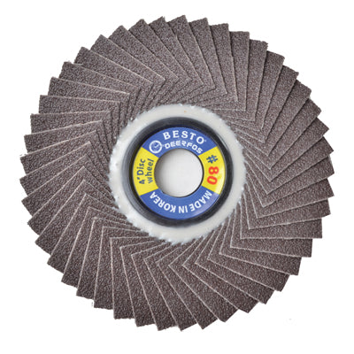 DEERFOS Sanding Disc BE-D120 100mm×#120 (x100 pack)