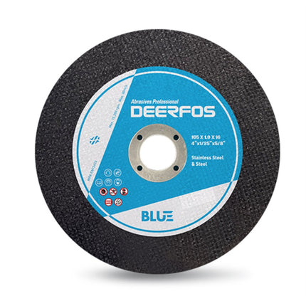 DEERFOS Cut-Off Wheel, BLUE, 4" DEER-CW100