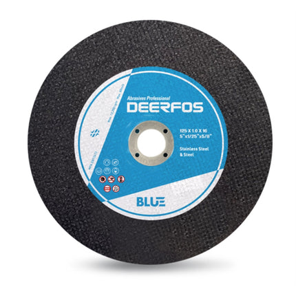 DEERFOS Cut-Off Wheel, BLUE, 5" DEER-CW125