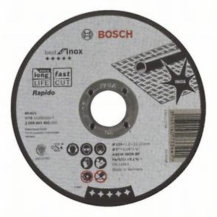BOSCH Cut-Off Wheel (5") (=1619KT9252) 2608603492