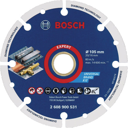 BOSCH EXPERT Diamond Metal Wheel (4) 2608900531