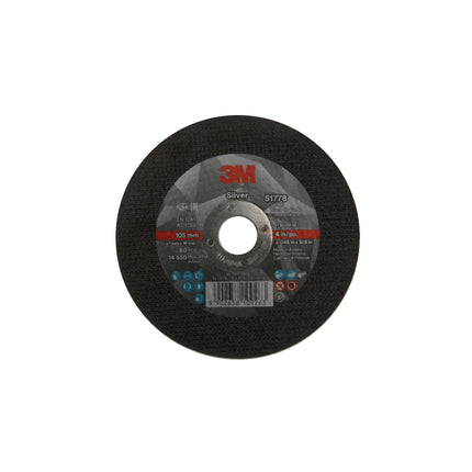 3M Cut-Off Wheel, Silver, 4" PN53070