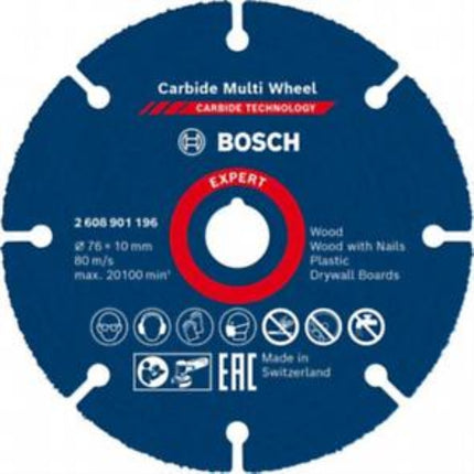 BOSCH EXPERT Carbide Multi Wheel 2608901196