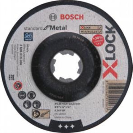 BOSCH Grinding Wheel (5" X-Lock) 2608619366