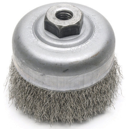 INWOO Cup Brush, Stainless 0.17mm CB-04-IW