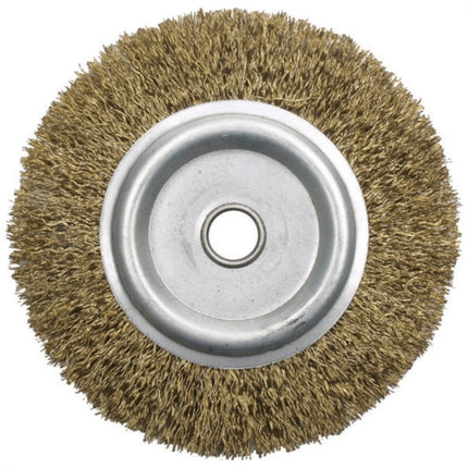 INWOO Round Wire Brush, Brass Wire WB-04-5/8-IW 4"×5/8" (x30 pack)