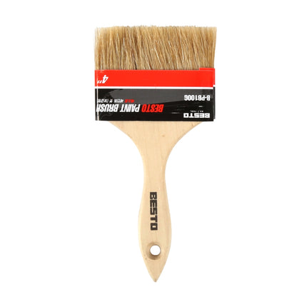 BESTO Paint Brush, Economy B-PB100G 4"(100mm)/40mm/210mm (x12 pack)