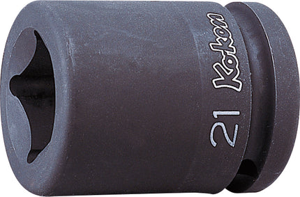KOKEN 3/4" Drive Impact Rear Wheel Nut Socket, 6-Point, PW6 Series