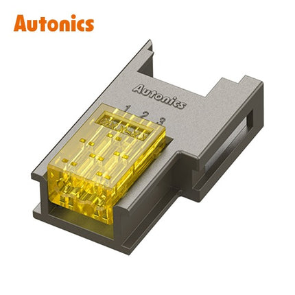 AUTONICS Sensor Connector, Wire-Mount Plug Socket, Yellow (Pack of 50) CNE-S03-YW
